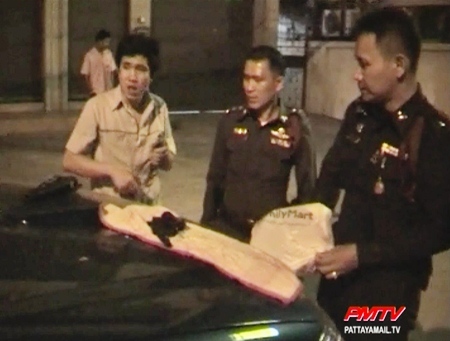 Man claims the gun is for self defense in these dangerous times.